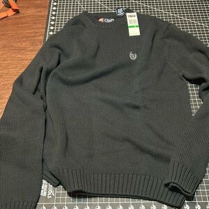 NWT Chaps Cotton Sweater L